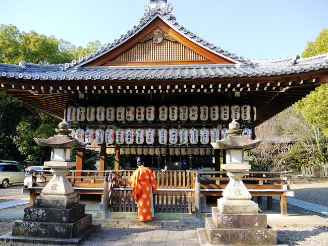 �@�����_�Ђ́A�ޗǎ��㏉���̌����V�c�̗{�V�Q�N�i�V�P�W�N�j�Ƃ���Ă��܂��B�@�@